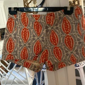 J.Crew Ikat Print Shorts
